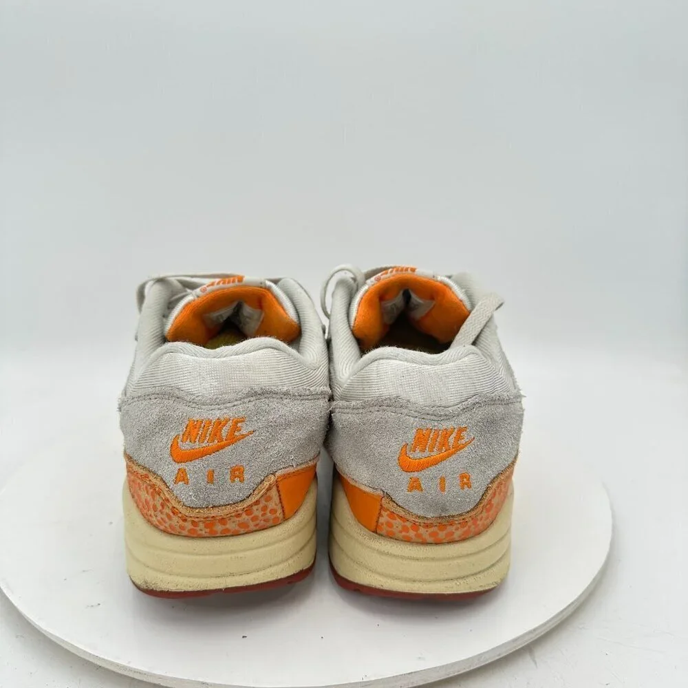 Nike Air Max 1 Master Women Size 9.5 DZ4709-001 Magma Orange Suede Training Shoe